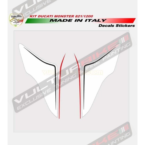 Sticker-Kit für Abdeckungen - Ducati Monster 821/1200