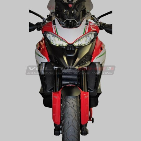 Autocollants kit complets design tricolore - Ducati Multistrada V4