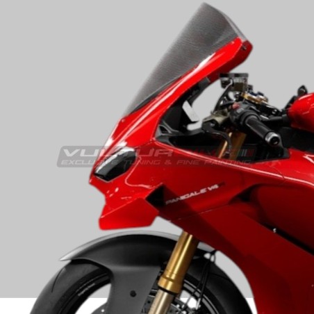 Set de aletas de fibra plástica para Ducati Panigale V4 / V4S 2025 / 2026 (Nueva versión V4R 2026)