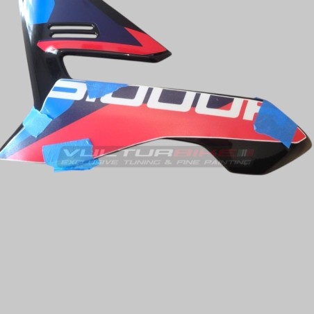 Kit de pegatinas azul rojo personalizado para Bmw S1000R