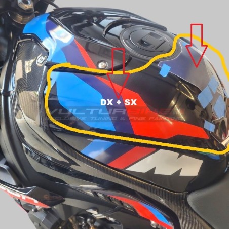 Dreifarbiges Aufkleber-Kit für Panzer - BMW S1000R