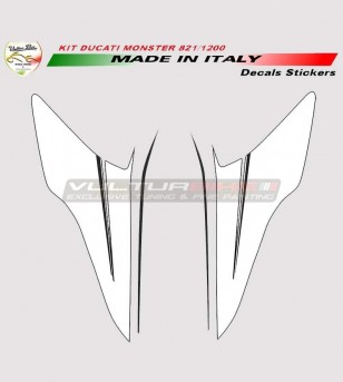 Kit de pegatinas para especiales de portada - Ducati Monster 821/1200