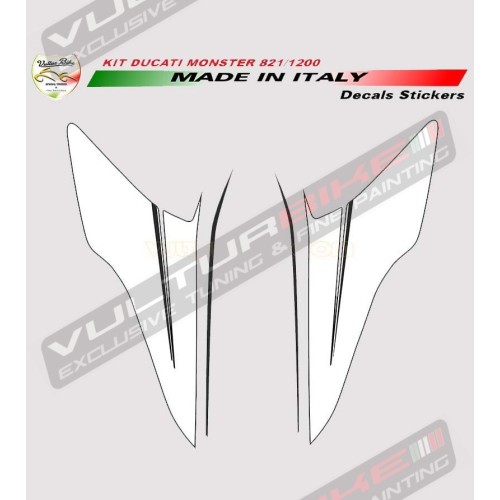 Kit adesivi per cover specials - Ducati Monster 821/1200