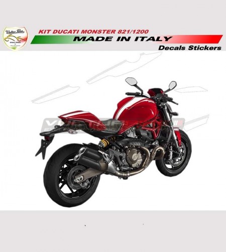 Kit autocollant Stripe Edition - Ducati Monster 821/1200