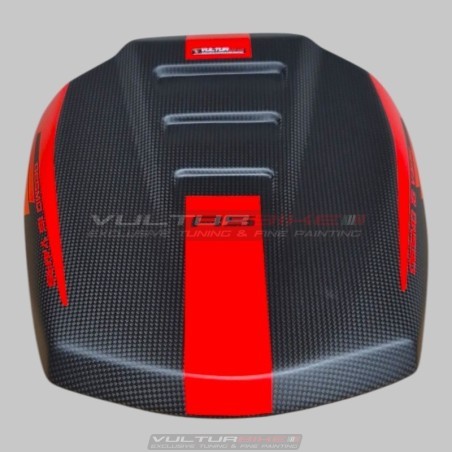 Coperchio monoposto evolution in carbonio per Ducati Multistrada V4 RS