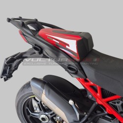 Housse monoplace Evolution en carbone coloré pour Ducati Multistrada V4 / V4S de 2021 à 2026
