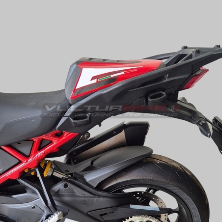 Funda Evolution monoplaza en carbono de colores para Ducati Multistrada V4 / V4S de 2021 a 2026