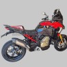 Coperchio monoposto evolution in carbonio colorato per Ducati Multistrada V4 / V4S dal 2021 al 2026