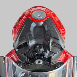 Ensemble de cache-batterie en fibre de carbone - Ducati Panigale V4