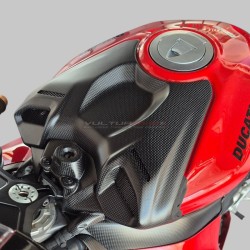 Juego de tapa de batería de fibra de carbono - Ducati Panigale V4