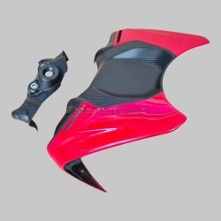 Evolution carbon fiber battery cover set - Ducati Panigale V4