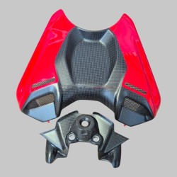 Set coperchio batteria evolution in fibra di carbonio - Ducati Panigale V4