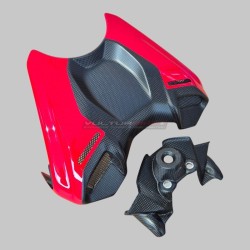 Evolution carbon fiber battery cover set - Ducati Panigale V4