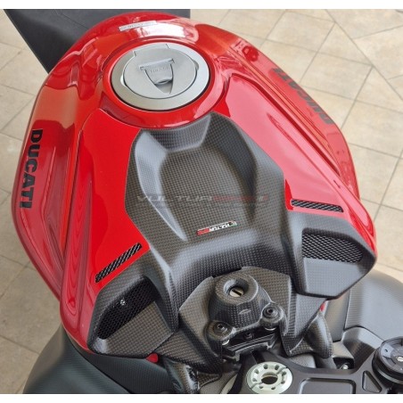 Coperchio batteria Evolution in fibra di carbonio Ducati Streetfighter V4