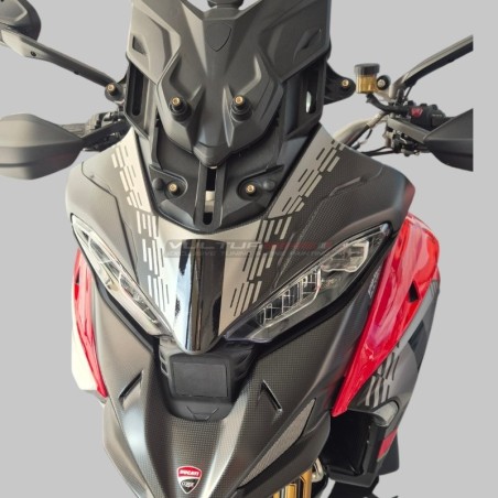 Cupolino in carbonio personalizzato per Ducati multistrada V4 Pikes Peak 2025 / 2026