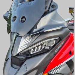 Custom carbon windshield for Ducati multistrada V4 Pikes Peak 2025 / 2026