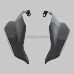 Carbonfaser-untere Windschutzscheibe unter dem Scheinwerfer – Ducati Streetfighter V4 und V2