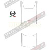 Pegatina banda de tanque - Ducati 848/1098/1198