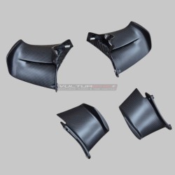 Carbon top and bottom fins - Ducati Streetfighter V4