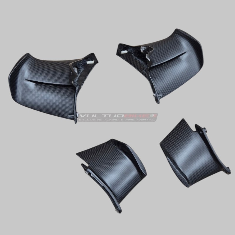 Carbon top and bottom fins - Ducati Streetfighter V4