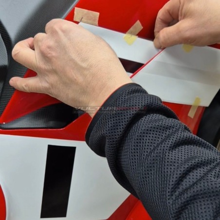 Adesivi decorativi per carene laterali Ducati Panigale V4R My 2026