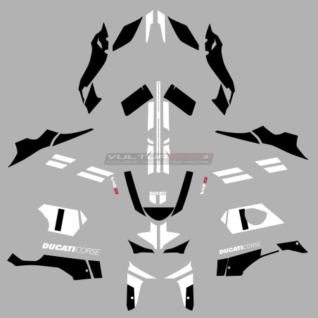 Ensemble graphique décoratif pour carénages - Ducati Panigale V4 / V4S 2025 / 2026