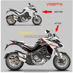 Headlights and indicators tint film - Ducati Multistrada 950