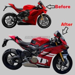 Dekoratives Grafikset für Verkleidungen – Ducati Panigale V4 / V4S 2025 / 2026