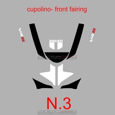 Set gráfico decorativo para carenados - Ducati Panigale V4 / V4S 2025 / 2026
