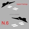 Decorative graphics set for fairings - Ducati Panigale V4 / V4S 2025 / 2026