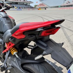 Carbon fiber side panels with handle - Ducati Multistrada V4