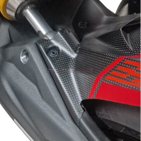 Carbon rear fender with new design - Ducati Multistrada V4 Pikes Peak