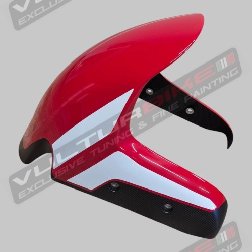 Carbon fiber front fender custom line for Ducati Panigale V4