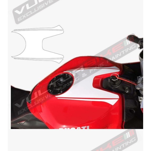 Customizable tanks stickers - Ducati Panigale 899 / 1199 / 1299 / 959 / V2 2020 