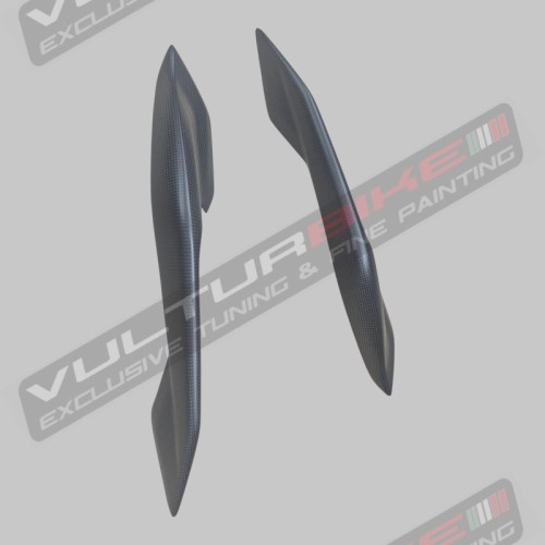 Panneaux latéraux en fibre de carbone pour l’arrière Ducati Multistrada V4 RS