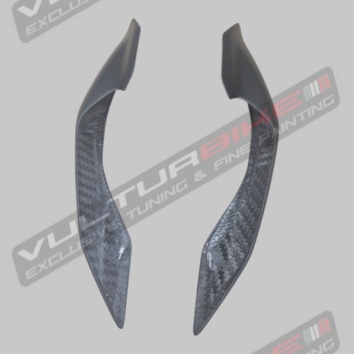 Seitenteile aus Carbonfaser für den hinteren Ducati Multistrada V4 RS
