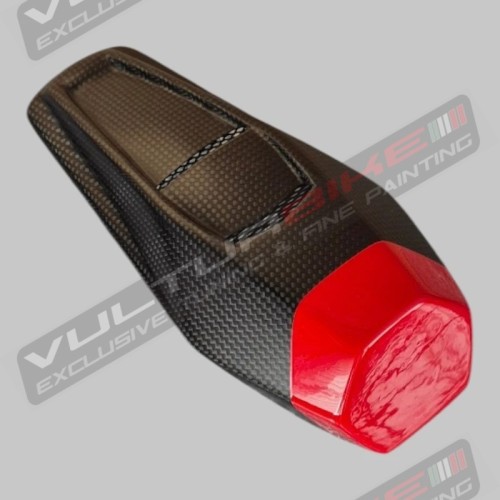 Almohadilla central de carbono de línea personalizada para Ducati Panigale y Streetfighter V4 / V4S