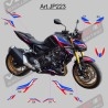 Kit adesivi completo per Honda Hornet - cupolino, codino, fiancate laterali e parafango anteriore