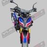 Complete sticker kit for Honda Hornet - windshield, tail, side panels and front fender