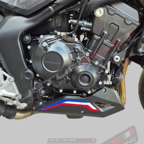 Komplettes Aufkleberset für den Honda Hornet – Windschutzscheibe, Heck, Seitenteile und vorderer Kotflügel