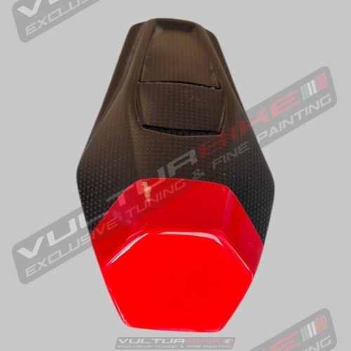 Coussinet central en carbone personnalisé pour Ducati Panigale et Streetfighter V4 / V4S