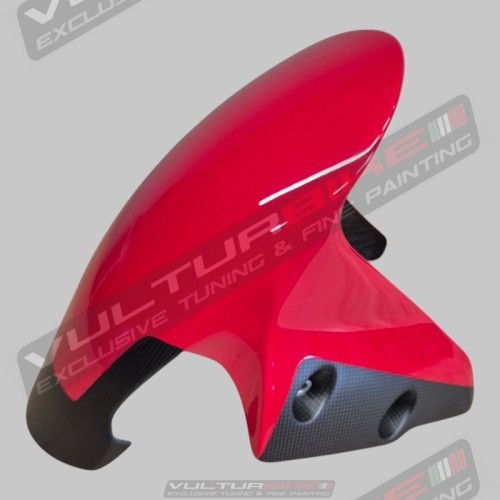 Línea personalizada de guardabarros delanteros de carbono para Ducati Panigale y Streetfighter V2