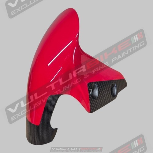 Línea personalizada de guardabarros delanteros de carbono para Ducati Panigale y Streetfighter V2