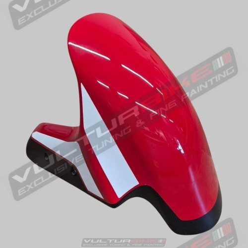 Ligne personnalisée d’ailes avant en fibre de carbone pour Ducati Panigale V4