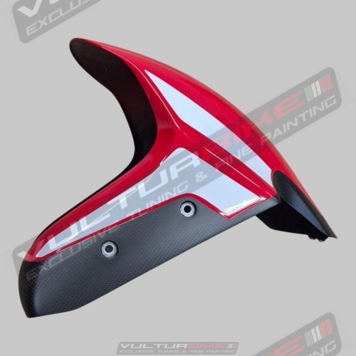 Carbon fiber front fender custom line for Ducati Panigale V4