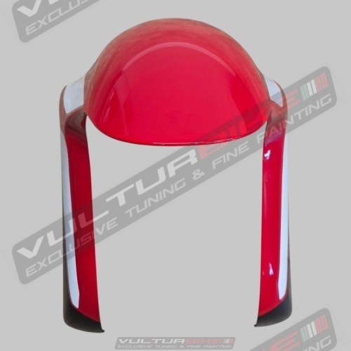 Línea personalizada de guardabarros delanteros de fibra de carbono para Ducati Panigale V4
