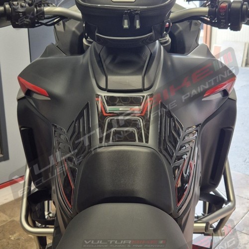 Juego de protección del tanque de resina 3D - Ducati Multistrada V4