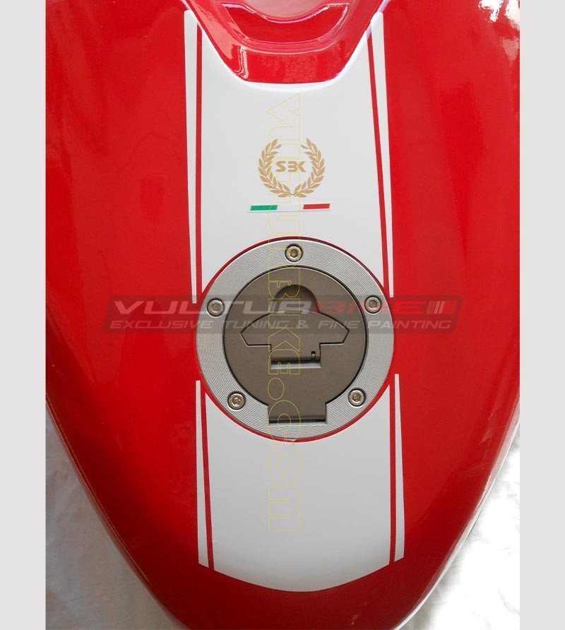 Pegatina banda de tanque - Ducati 848/1098/1198