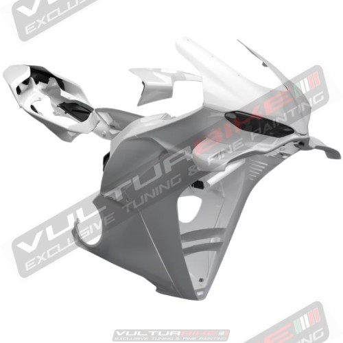Version complète carénages piste brute - Ducati Panigale V4 / V4S