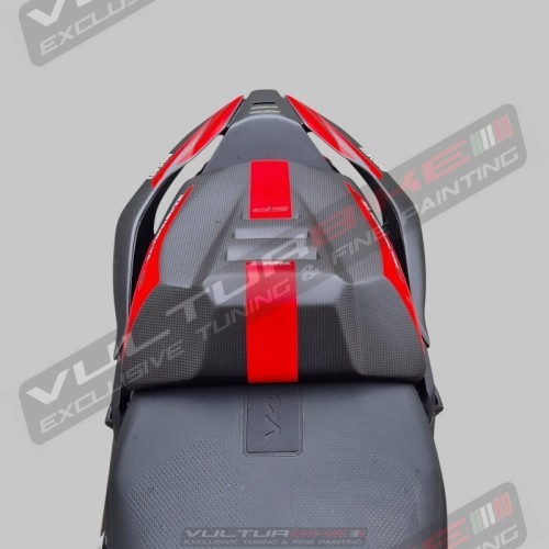 Enveloppe monoplace en carbone Evolution pour Ducati Multistrada V4 / V4S / Pikes Peak